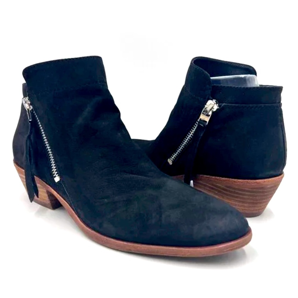 Sam Edelman Parker Ankle Boot Black
Suede Leather Bohemian Y2K Western Sz 7‎